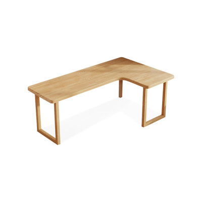 Apprenez les bureaux d'angle en forme de L avec des bureaux d'angle en bois massif