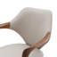 Chaise avec accoudoirs en bois massif Premier