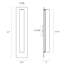 Plafonnier encastré à intensité variable 1 lumière Tubo-27093403-27093405