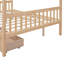 Lit double en bois avec tiroirs-867113223