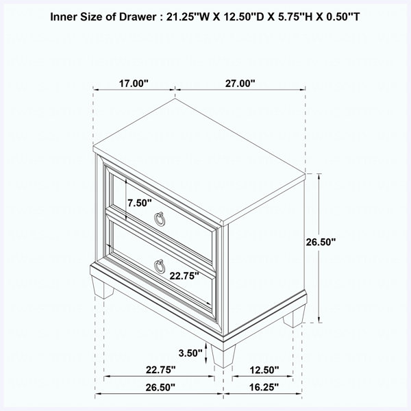 Dimensions du produit