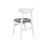 Jaremiah 2 - Person Solid Wood Top Four Leg Base Dining Set-720657468