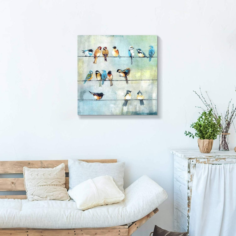 Art mural sur toile 16 "x 16"