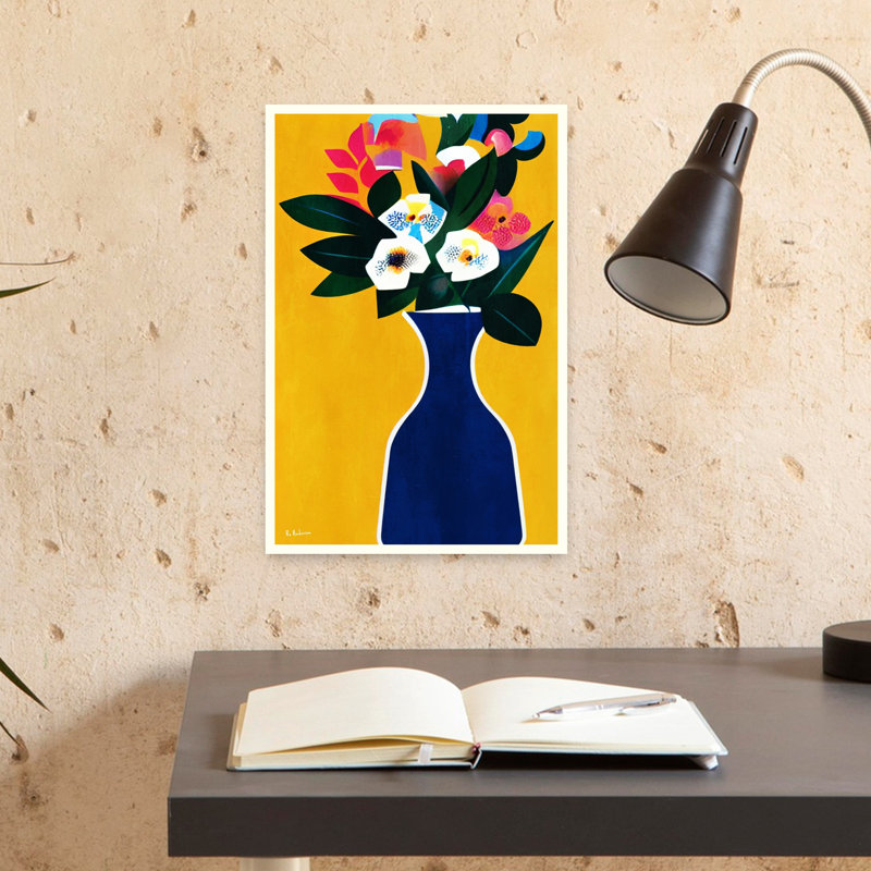 Art contemporain contemporain abstrait, H 18 po x l 12 po