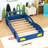 Twin Wooden Race Car Bed-1026311312