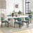 Oval  Double Pedestal Dining Table Sets-747012422-747012431-747012424