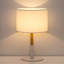 Lampe de table blanche 16,2 po Maryville
