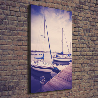 Historic Streets - Wrapped Canvas Print