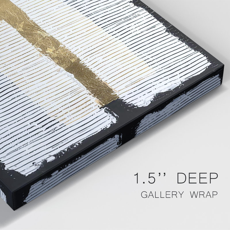 White Pillars I On Canvas Print, 18'' H x 12'' W