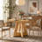 31.5" Dining Table, Square Kitchen Dinner Table for 2-4 People