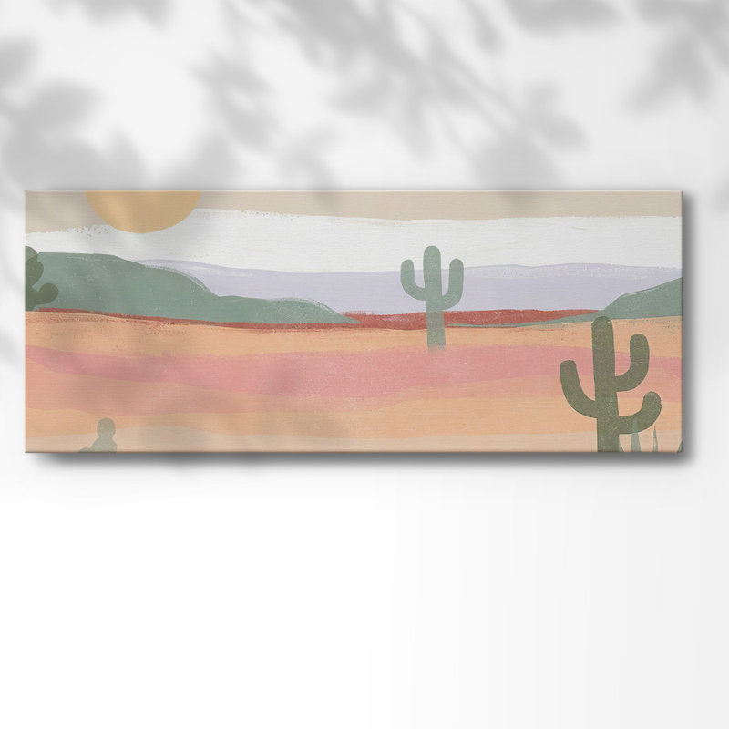 Cactus Plateau II, H 20 po x l 50 po x P 1,5 po