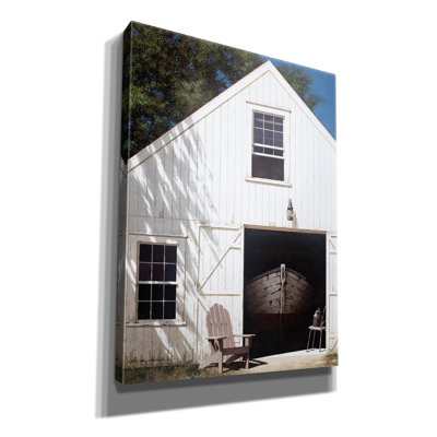 «The Barn» par Zhen-Huan Lu, art mural sur toile