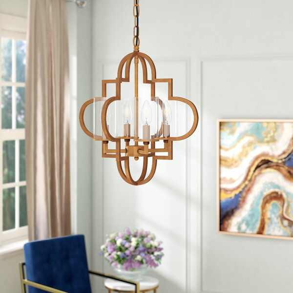 Mercer41 Watanabe 4 - Light Dimmable Globe Chandelier & Reviews | Wayfair