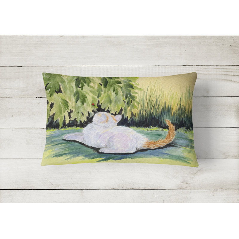 Cat Outdoor Throw Pillow