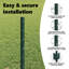 50 cm H x 2500 cm W Steel Border Fencing