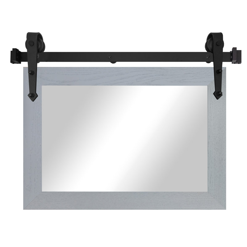 Miroir Manoil, Gris, 26 po x 33 po