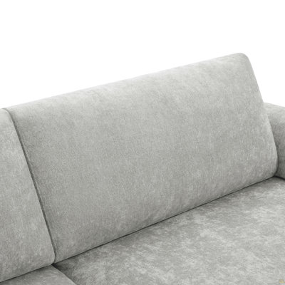 Stylish 3-Seater Sofa 79.9" Sofa Couch Minimalist Sofa