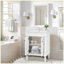Meuble-lavabo moderne avec lavabo supérieur-545823849