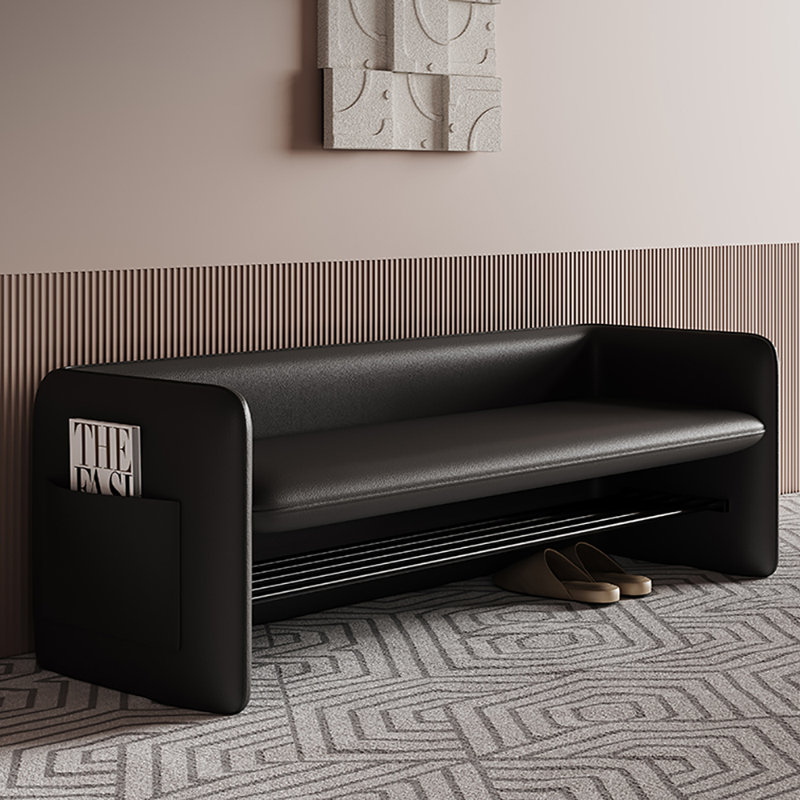 Tabouret à langer 55.1in, Noir, noir, noir, noir