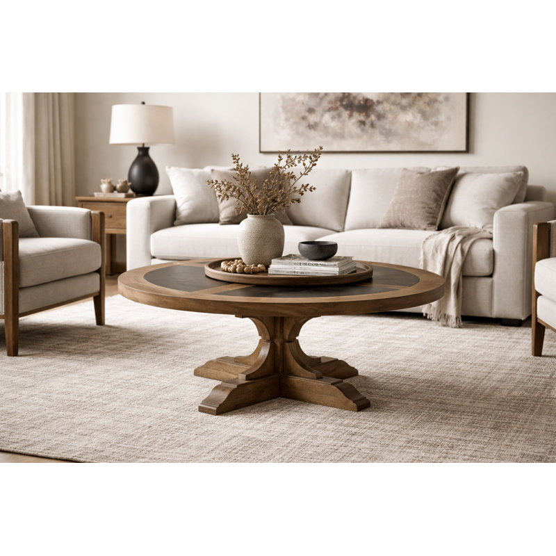 Table basse Deemston - amande, Brown