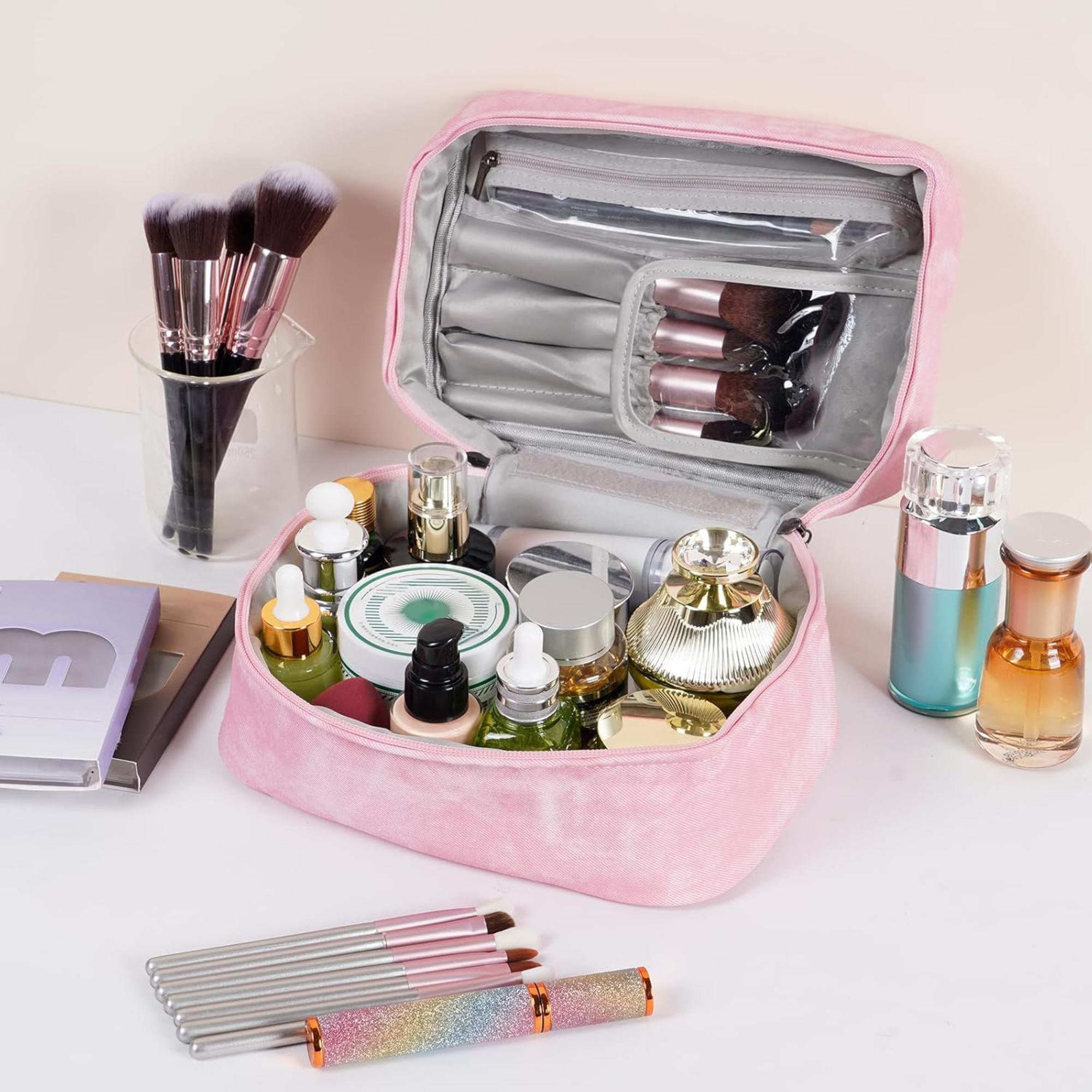 Hokku Designs Makeup Bag Travel Essentials Cosmetic Bag Travel