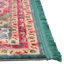 Tapis contemporain Mulvihill de couleur bleu sarcelle-1526710926