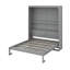 Grand lit escamotable avec tablettes
