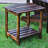 Casner Rectangular Outdoor Side Table , 14'' in. W 20'' in. D-412339008