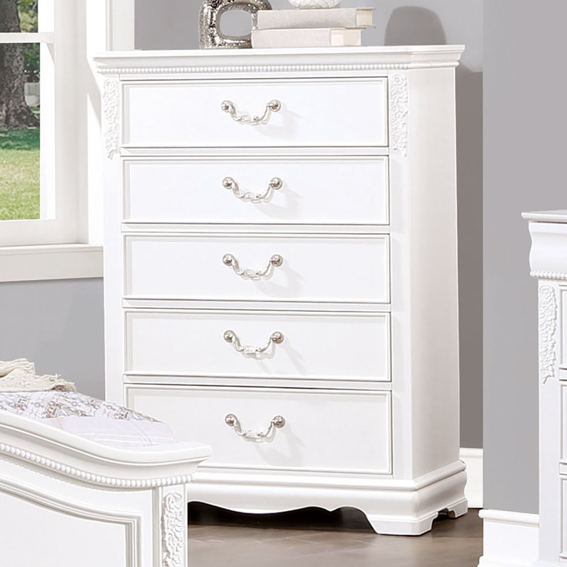 Commode 5 tiroirs Hollmas