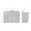Ensemble de meuble-lavabo simple 55 po Partham-67491871