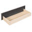 Lit de jour en tissu de lin beige avec lit simple et 2 boîtes de rangement - aucun sommier requis-1187768767