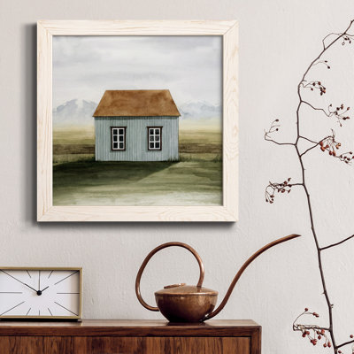 Toile encadrée Nordic Cottage I-Premium - prête à être accrochée