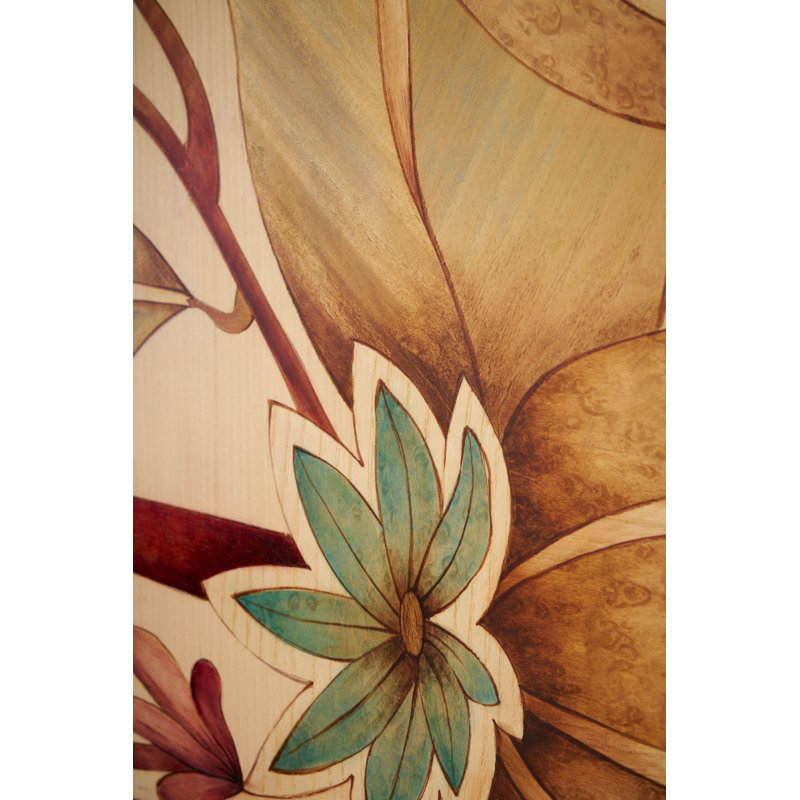 Bouquet Solid Wood Bar Cabinet