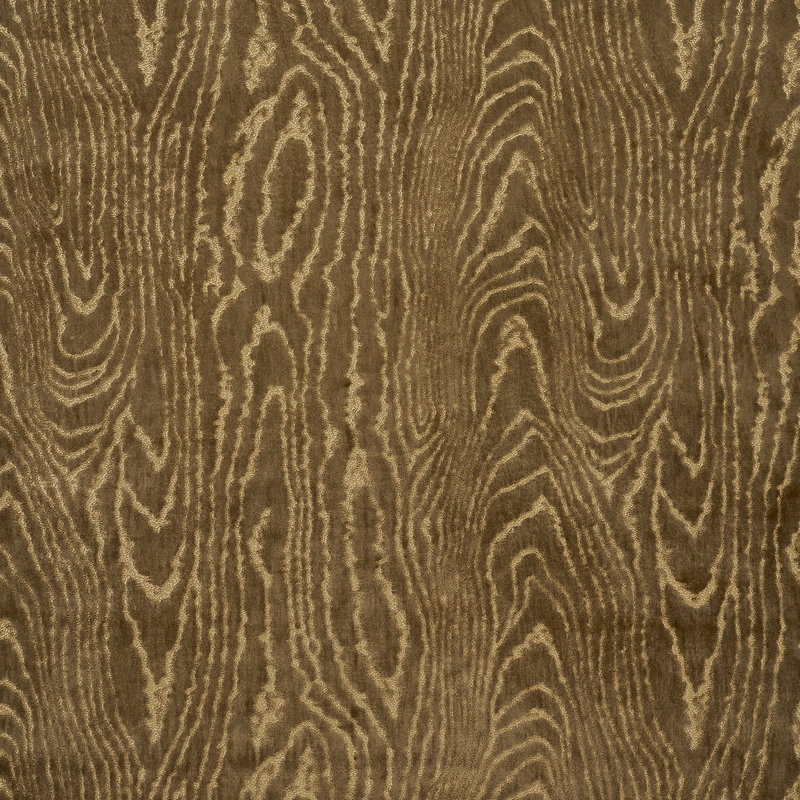 Marisa Moire Velvet Fabric, Camel