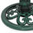 31" Tall Outdoor Antique Flower Birdbath with Bird Decoration Yard Statue, Durable Polypropylene Construction for Patio, Deck, or Yard