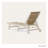POLYWOOD Coastal Chaise with Wheels-16715519-16715522