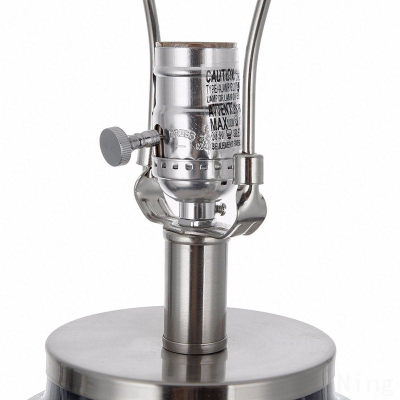 Lampe de table en verre Ellis D16,9 po x H 28 po