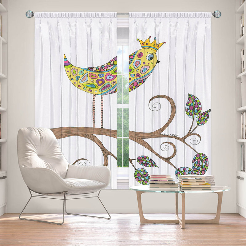 Elioenai Room Darkening Curtain Pair, 40" W x 82" L