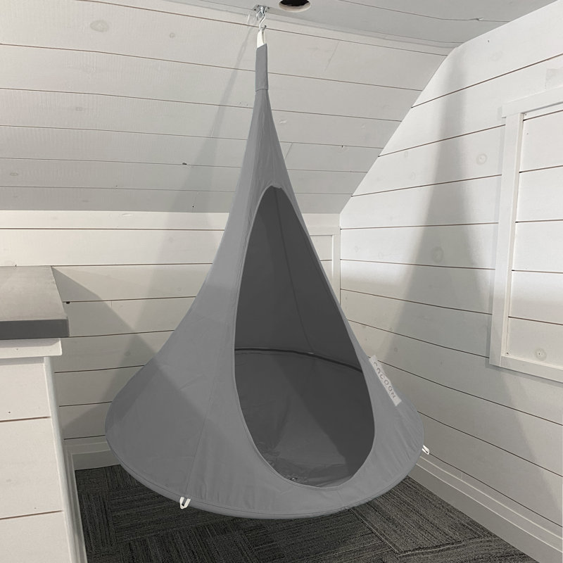 Cacoon - Island Vibe Hanging Chair, 120cm H x 120cm W x 120cm D, Grey
