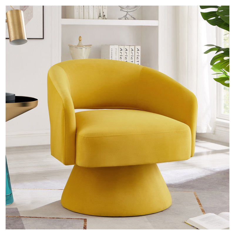 Fauteuil d'appoint pivotant Modern, Marine, Marine