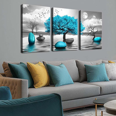3 Piece Wrapped Canvas Print
