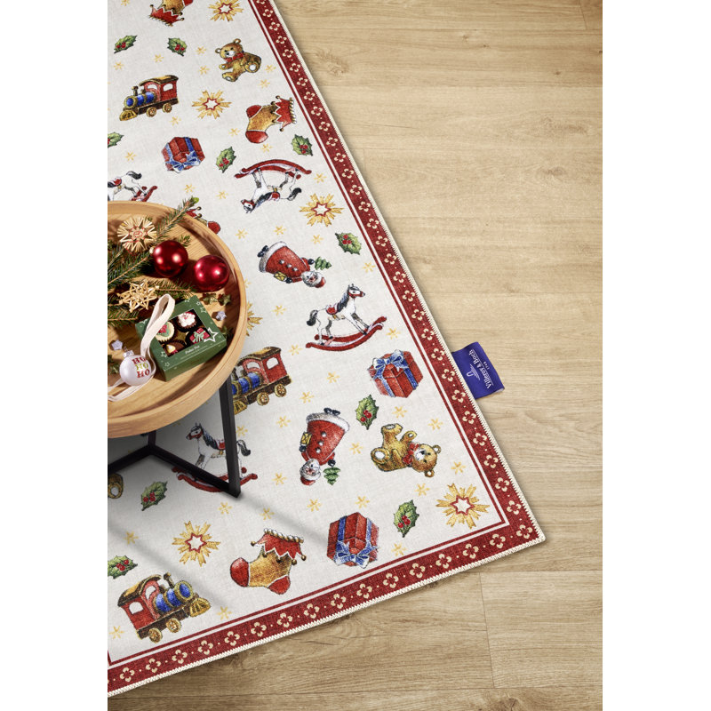 Toy`s Delight Area Rug, Runner 80 x 200cm, Multi-colored Red