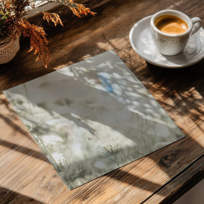 Pastel Wildflower Whispers I Canvas Print