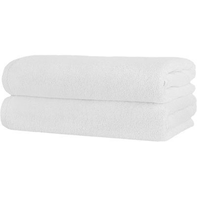 100% Cotton Hotel Collection 2 Pack Bath Towel Set Premium Quality Soft and Highly Absorbent Spa and Hotel Towels 28"x54"