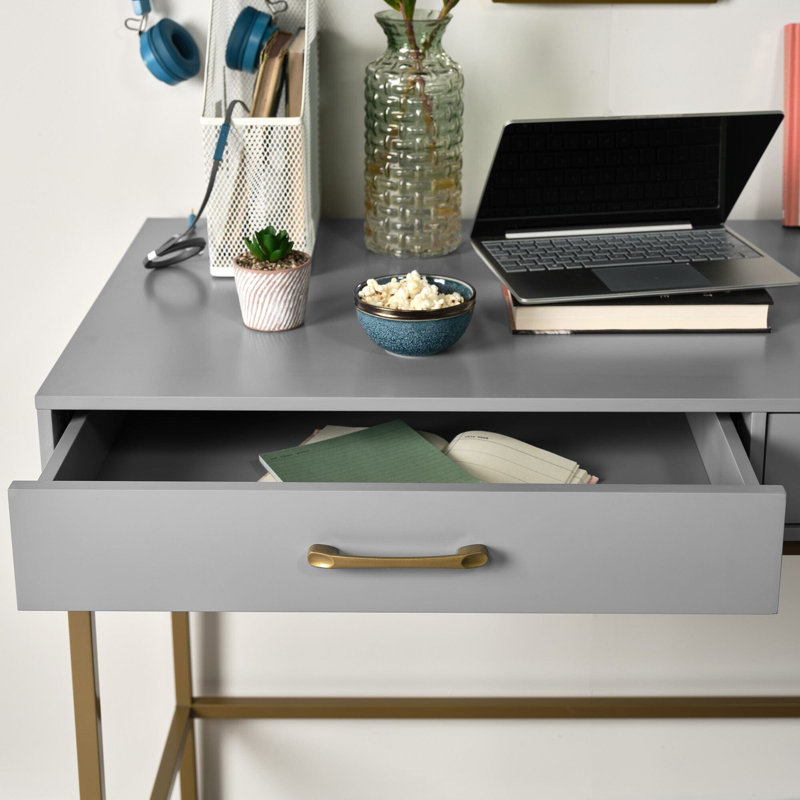 Agna Dressing Table, Grey
