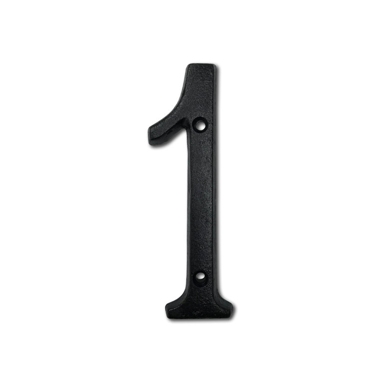 Numéro de maison 5 po, 1