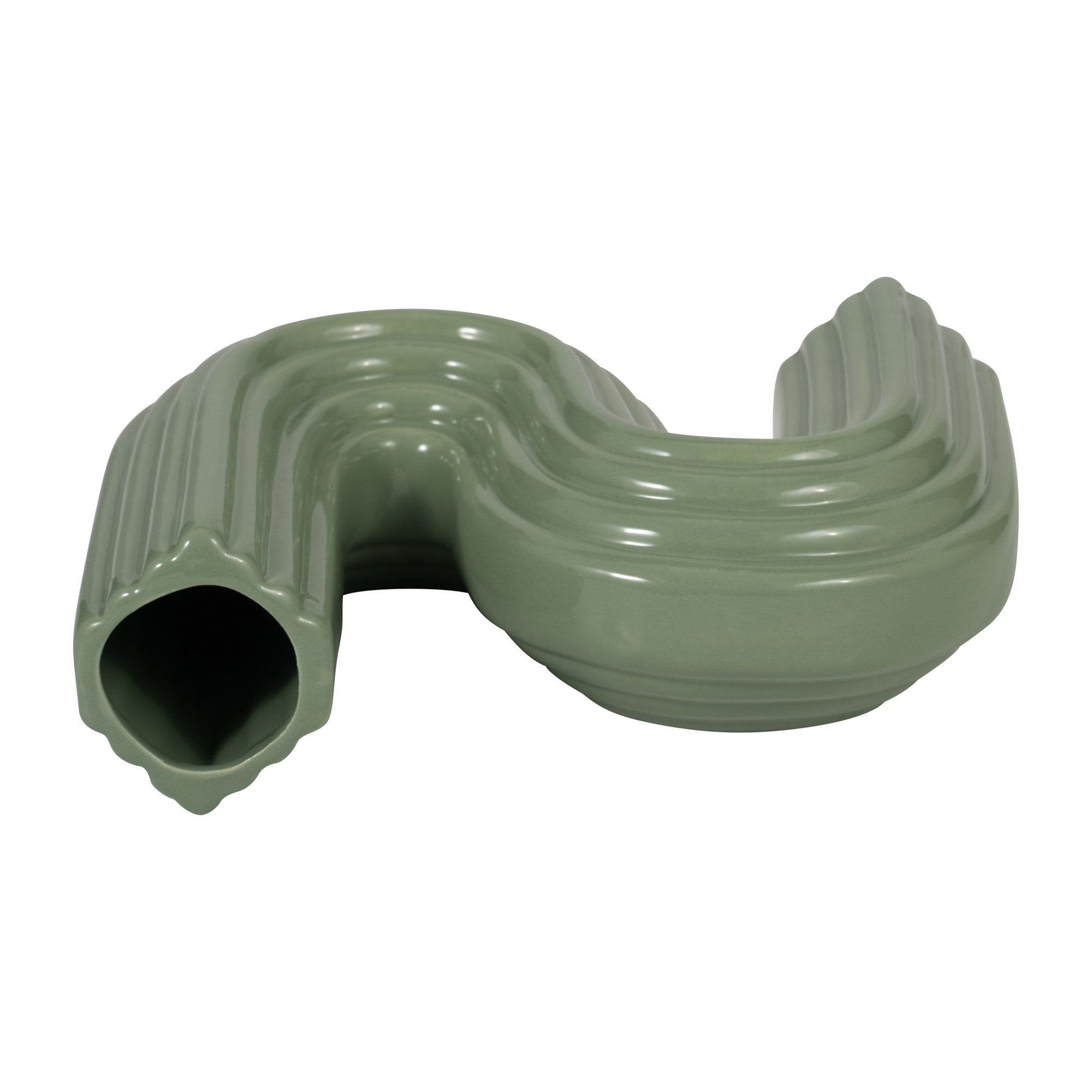 Elysia 6'' Table Vase, Green
