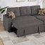 Canapé modulaire convertible en tissu Dorris-270375368