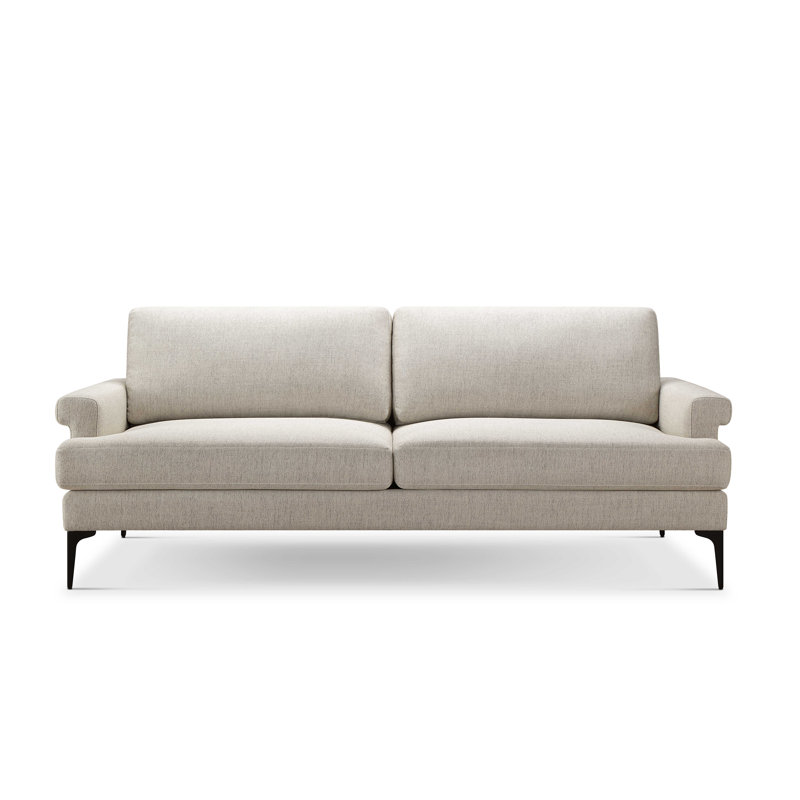 Canapé Zadien, Crème 100% polyester