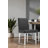 Pangea Home Sienna Halewood Upholstered Faux Leather Side Chairs - Indoor Dining Chairs – Modern Chair - Set of 2 Vegan Chairs for Kitchen, Dining Room, Bedroom or Waiting Rooms- Black Dining Chairs-210701890